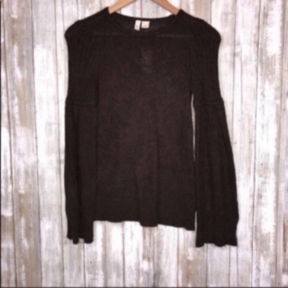 NWT Anthro Moth Bingham Bell Sleeve Sweater - Picture 2 of 7